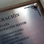 Placa Homenaje fotograbada